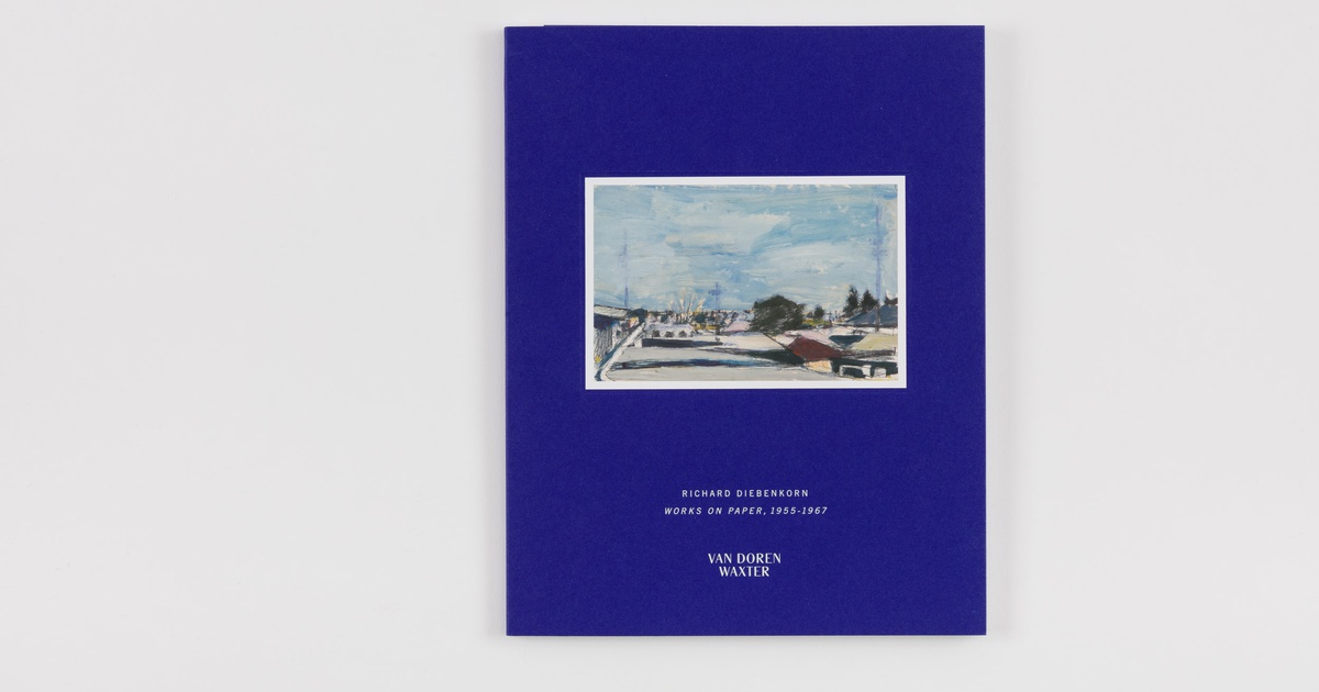 Publication: Richard Diebenkorn - Works on Paper 1955 - 1967 | Van