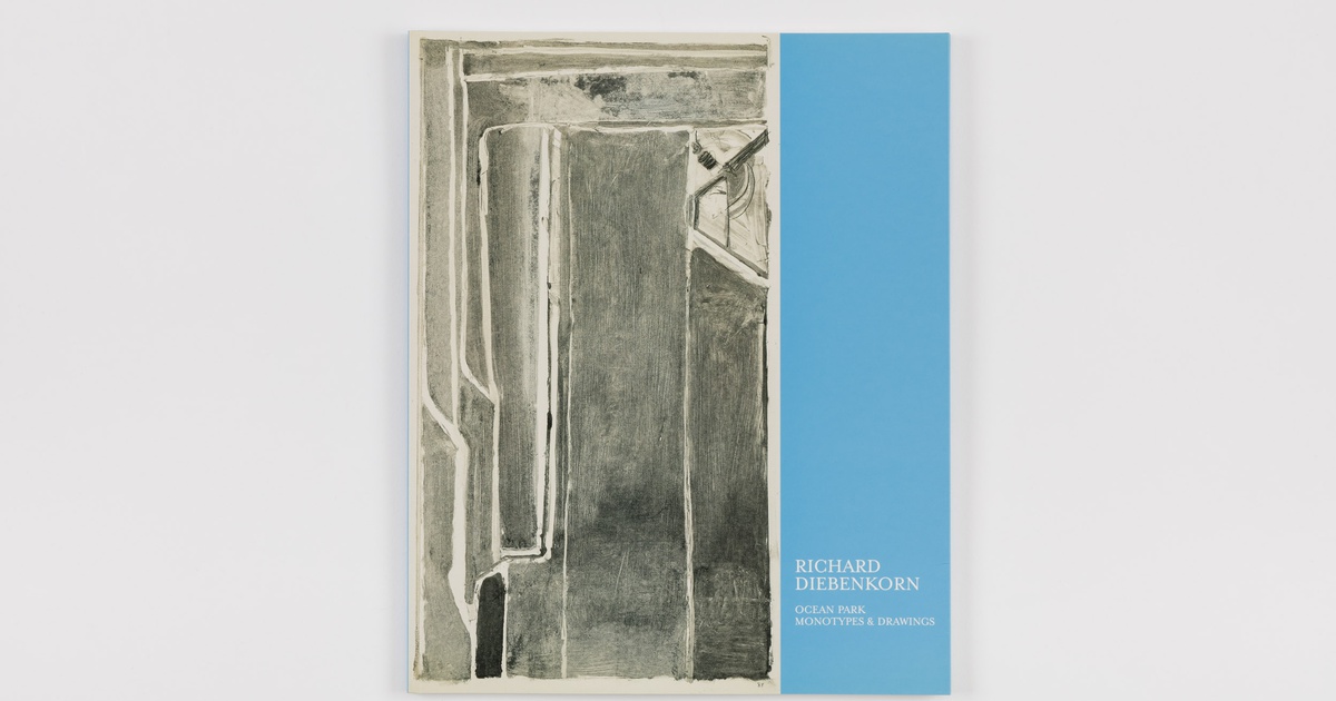 Richard Diebenkorn: The Ocean Park 画集 Publication: Richard 