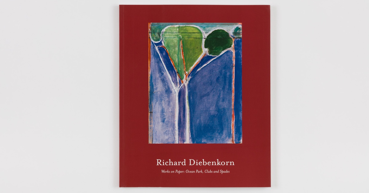 洋書 RICHARD DIEBENKORN Works on Paper vdw_rd_2022_rd_wop_001.jpg